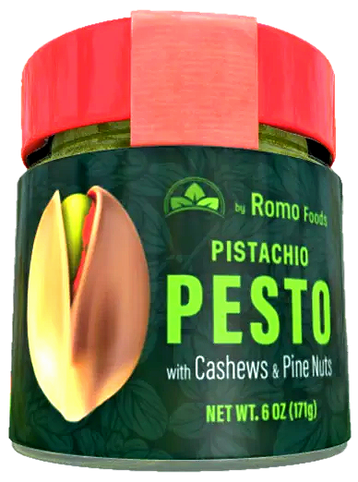 Romo Pistachio Pesto 6 oz jar